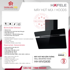 MÁY HÚT MÙI GẮN TƯỜNG HAFELE HH-WVG90B