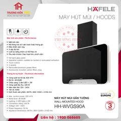 MÁY HÚT MÙI GẮN TƯỜNG HAFELE HH-WVGS90A