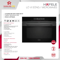 LÒ NƯỚNG KẾT HỢP VI SÓNG ÂM TỦ HAFELE HCO-8T50A