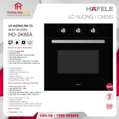 LÒ NƯỚNG ÂM TỦ HAFELE HO-2K65A