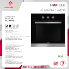 LÒ NƯỚNG ÂM TỦ HAFELE HO-K60B