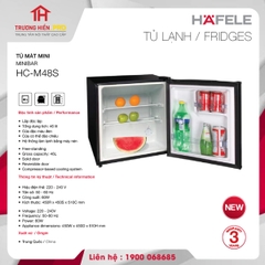 TỦ MÁT MINI HAFELE HC-M48S