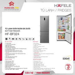 TỦ LẠNH ĐƠN NGĂN ĐÁ DƯỚI HAFELE HF-BF324