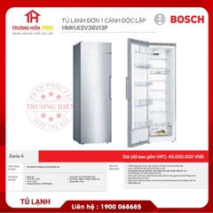 TỦ LẠNH ĐƠN 1 CÁNH ĐỘC LẬP BOSCH KSV36VI3P