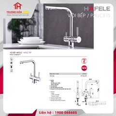 VÒI BẾP HAFELE HT21-CH2F271