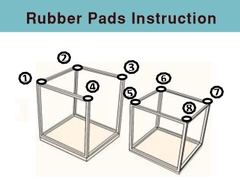 Rubber Pads Instruction