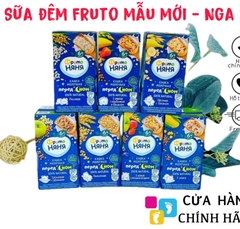 Combo 1 thùng sữa đêm fruto nga mix vị 18 hộp x 200ml