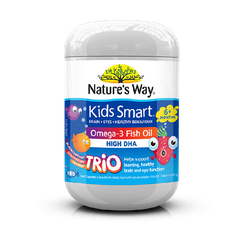 Nature's Way Kids Smart Omega-3 Fish Oil Trio - Bổ sung Omega 3 cho bé