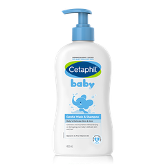 Sữa Tắm Gội Toàn Thân Cetaphil Baby Gentle Wash Shampoo 2in1 400ml