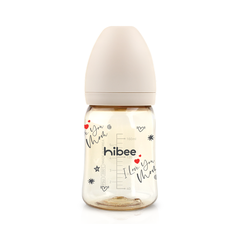 Bình sữa Hibee PPSU hoạ tiết 170ml/ 270ml