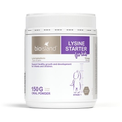 Sữa bột Lysine tăng chiều cao cho trẻ em Bioisland Lysine Starter for Kids 150g
