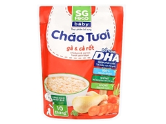 Cháo tươi SG Food Baby gà và cà rốt gói 240g