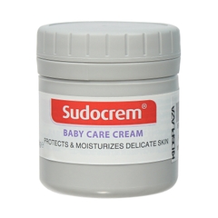 Kem chống hăm tã Sudocrem Baby Care Cream hỗ trợ điều trị mẩn đỏ, ngứa, hăm đỏ (60g)