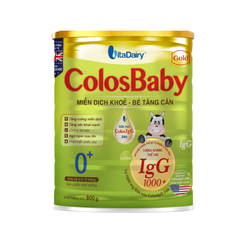 Sữa ColosBaby Gold 0+ 800g (trẻ từ 0 – 12 tháng)