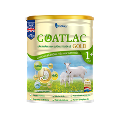 Sữa dê Goatlac Gold 0+ và 1+ 800G cho bé biếng ăn