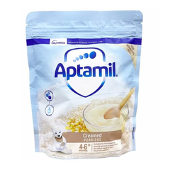 Bột ăn dặm Aptamil dành cho trẻ từ 4 tháng tuổi (Vị Gạo, Vị Ngô, Vị Ngô Chuối)