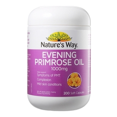 Nature's Way Evening Primrose Oil 1000Mg - Hỗ trợ da và nội tiết (Hoa anh thảo)