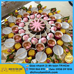 Mâm Cúng Đầy Tháng Bé Gái Trọn Gói