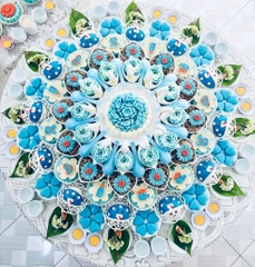 Mâm Cúng Đầy Tháng Bé Trai Trọn Gói