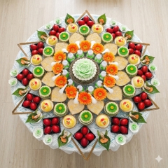 Mâm Cúng Thôi Nôi Bé Gái Trọn Gói