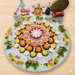 Mâm Cúng Đầy Tháng Bé Gái Trọn Gói