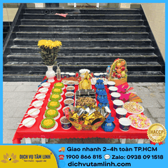 Mâm Cúng Cô Hồn Mặn Tiêu Chuẩn – Chuẩn Nghi Lễ