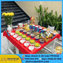 Mâm Cúng Cô Hồn Mặn Thịnh Soạn – Phù Hợp Cửa Hàng, Công Ty