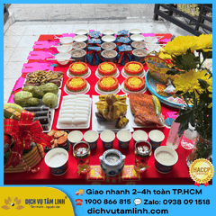 Mâm Cúng Cô Hồn Mặn Thịnh Soạn – Phù Hợp Cửa Hàng, Công Ty