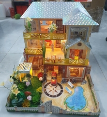 Biệt Thự TL2 Làm Theo Yêu Cầu ( Thêm sân vườn, Đèn, Mái....)