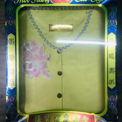 Bộ áo Bà Ba vàng mã cao cấp (Mẫu mới)