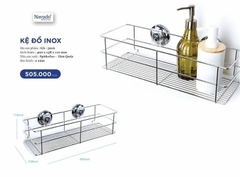 Kệ inox tiện ích hít chân không GS-3016