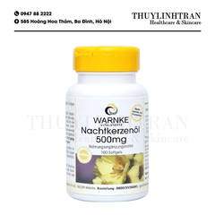 WARNKE Nachtkerzenol 500mg 100v - Dầu hoa Anh Thảo