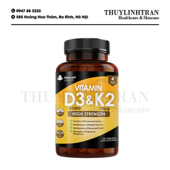 NEW LEAF - Vitamin D3 & K2 4000IU - 120v