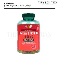 H&B Omega3 1500mg/Dầu cá biển