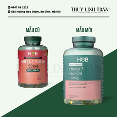 H&B Omega3 1500mg/Dầu cá biển