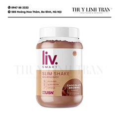 USN Liv Smart Slim Shake 550gr/Bữa ăn thay thế khoa học