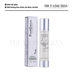 PROFIDERM Washing and Cleansing Foam 120ml/Sữa rửa mặt kiềm dầu