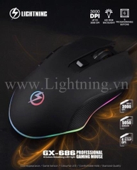 CHUỘT LIGHTNING GX686 - LED RGB