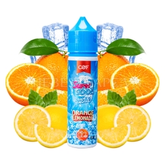 Bán tinh dầu vape shisha thuốc lá điện tử SUPER COOL - Orange Lemonade ( Cam Chanh Lạnh) - Freebase