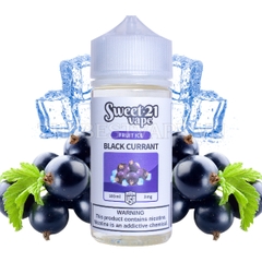 Sweet21 ( Fruit ice ) - BLACKCURRANT ( Việt Quất Lạnh ) - Freebase