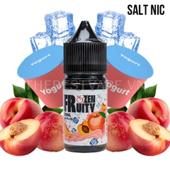 FROZEN FRUITY - ICED PEACH YOGURT ( SỮA CHUA ĐÀO ) - SALT NICOTINE
