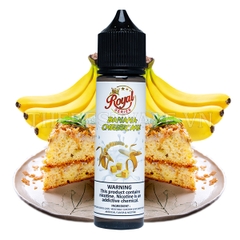 Bán tinh dầu vape FREEBASE Banana Cheese Cake chính hãng Royal hot hcm