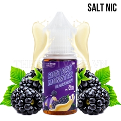 Custard Monster - BLACKBERRY ( Mâm Xôi Đen Kem Vanilla ) - Salt Nicotine