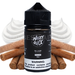 Nasty Juice - SILVER BLEND TOBACCO ( Xì gà vanilla lạnh ) - Freebase