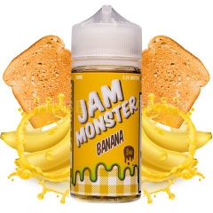 Monster Vape Labs ( Jam Monster ) - BANANA ( Bánh Mứt Chuối ) - Freebase