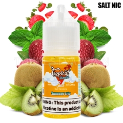 Tropical House - SUMMER TRIP ICED ( Kiwi Vải Dâu Lạnh ) - Salt Nicotine