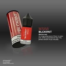 Tinh dầu vape salt nicotine BLCKRNT 35Ni Strangr Juice