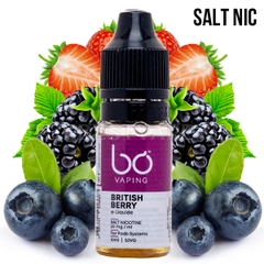 Bo Vaping  - BRITISH BERRY ( Dâu Tổng Hợp ) - Salt Nicotine