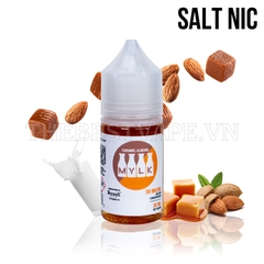 Brewell ( Mylk ) - CARAMEL ALMOND MYLK ( Caramel Hạnh Nhân Sữa ) - Salt Nicotine