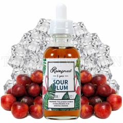 Tinh dầu vape mỹ Sour Plum Iced - RainForest 60ml
